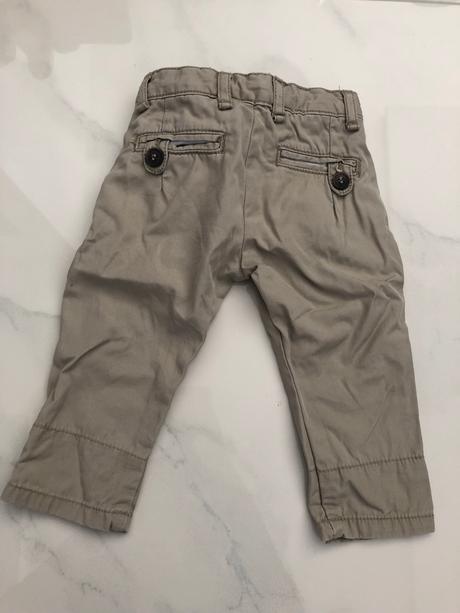 Hnedé nohavice zara v.68, zara,68