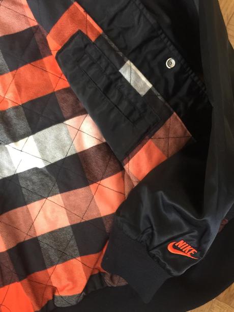 Nike saténová baseballová prechodná  bundicka-xs/s, nike,s