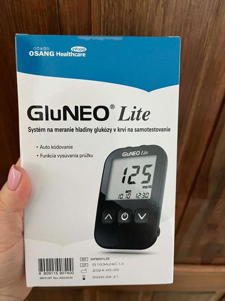 Posuniem komplet vybavu pre diabetikov/cukrovkarov, 