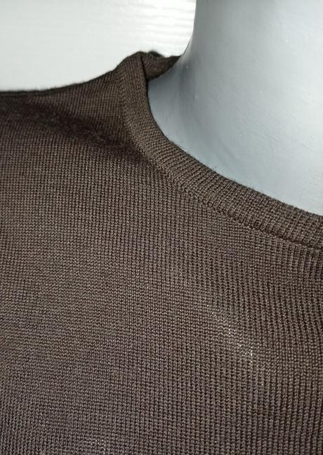 Tmavohnedé tričko, l