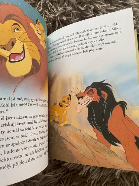 Zlatá sbírka pohádek 1. lví král disney,