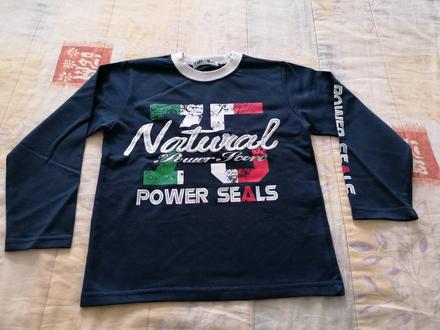 Chlapčenské tričko s dlhým rukávom na 8 rokov, 134