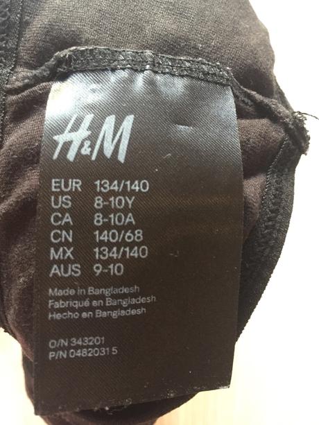 2 podprsenky h&m, h&m,140