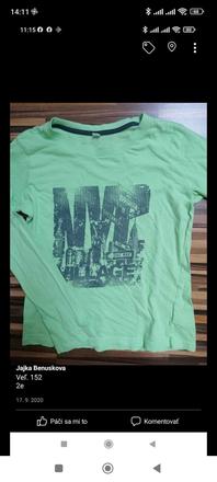 3x tričko, 152