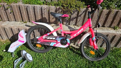 Ctm jenny 16 detský bicykel, ružový, ctm,16