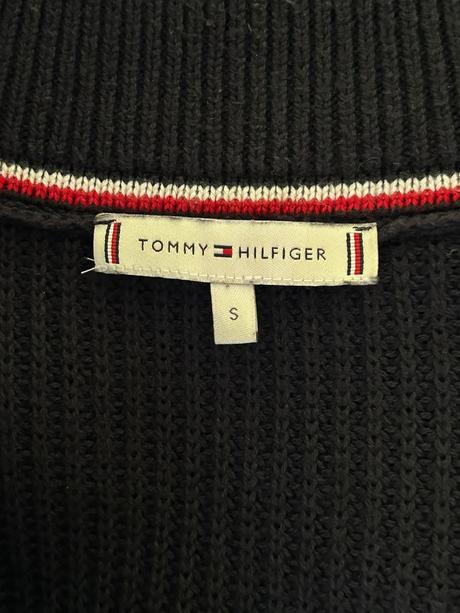 Tmavomodré zimné  šaty zn.tommy hilfiger č.m/l, tommy hilfiger,m