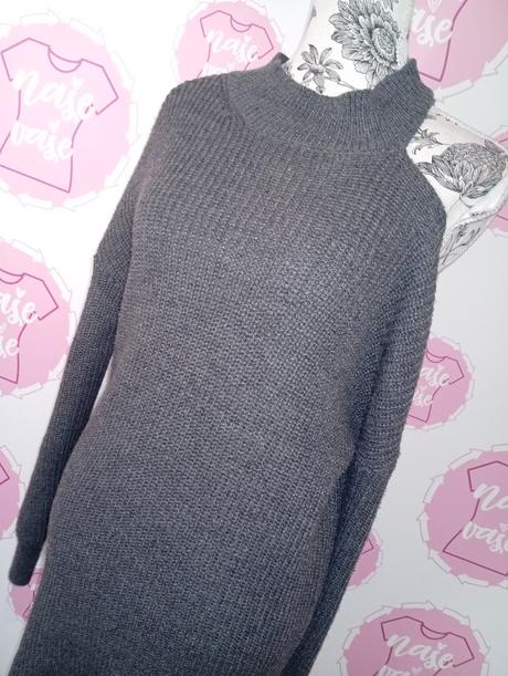 Svetríkove šaty m/l, m