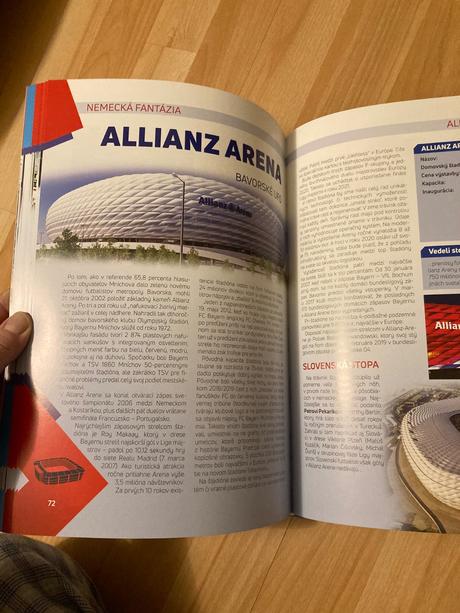 Kniha futbalové areny, 