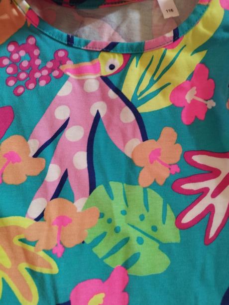 Neónové veselé šaty, palomino,116