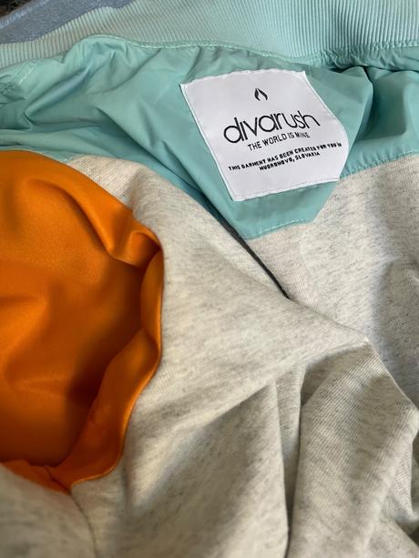 Tenká vetrovka divarush, xs