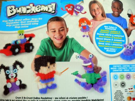 Bunchems zvieratká megabal.-kreatívna stavebnica, 