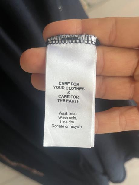 Tmavomodre pohodlne about you šaty, 36