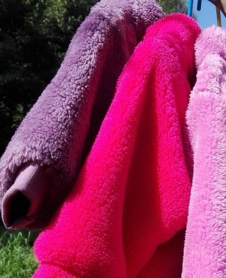 Detská fleece mikina melm ružová, 80 / 92