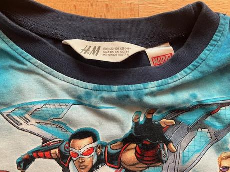 Tričko avengers - veľ. 122/128, h&m,122