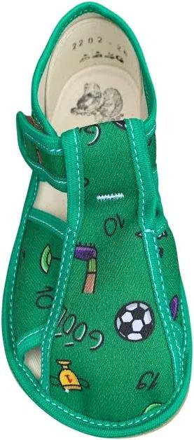 Baby bare shoes - slippers football, baby bare shoes,27 / 28 / 29 / 30