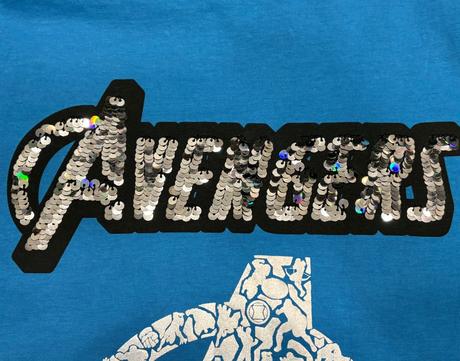 Avengers glitrované tričko v. 134, f&f,134