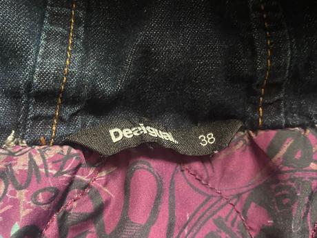 Desigual denim bunda/parka, desigual,m