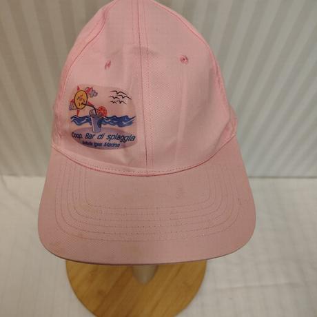 Ružová šiltovka s motívom spiaggia bellaria č. 503,