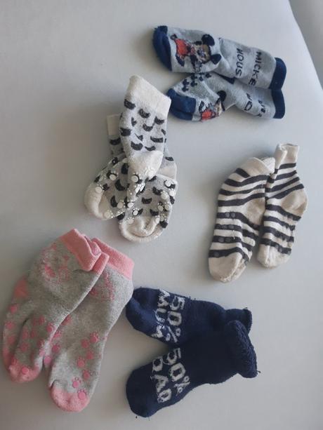 Protišmykové ponožky 5párov, lupilu,20