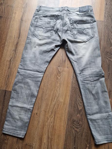 Pánské šedé rifle, l