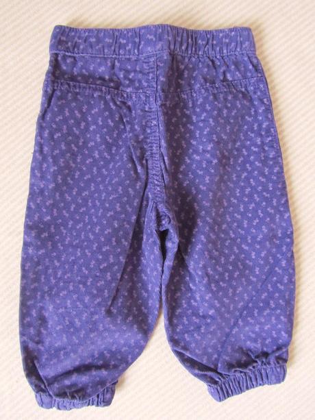 Menčestrové nohavice, lupilu,68