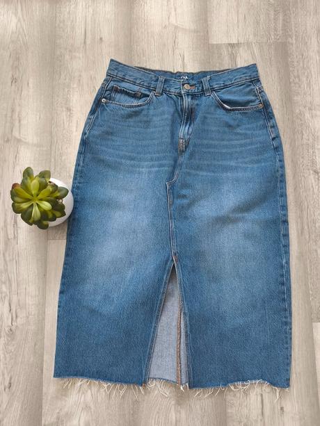 1- c&a dámska rifľová sukňa, c&a,38