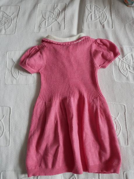 Pletené elegatne šaty, next,80