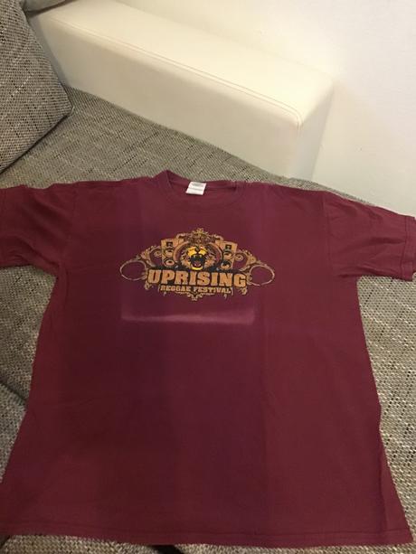 Uprising tričko - vyblednuty pas, l