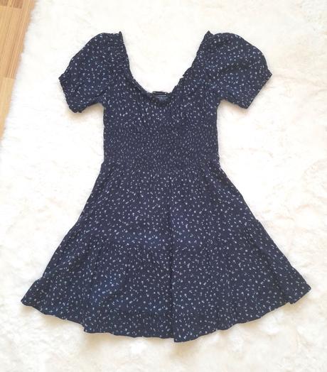 Mini šaty bershka, bershka,s