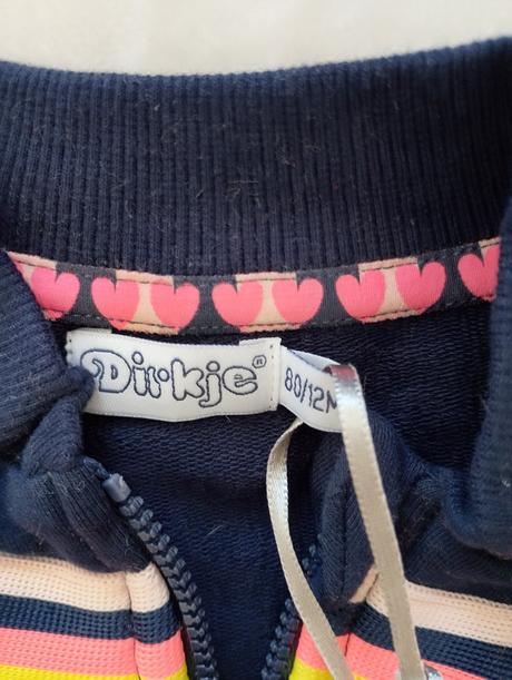 Mikina dirkje navy veľ.80, dirkje,80