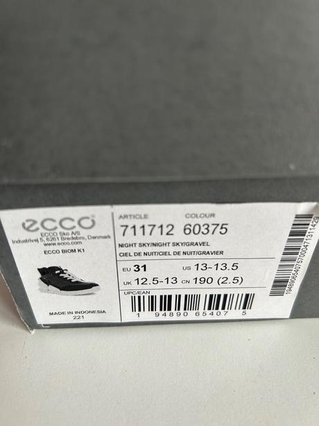 Botasky ecco, 31 s goratexovou membranou, ecco,31