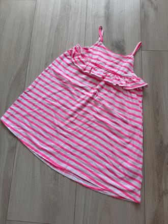 Dievčenske pasikave šaty, pepco,128