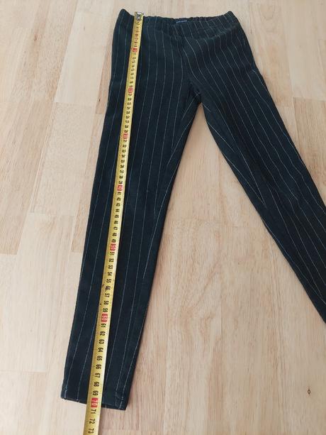 Prúžkove slim legíny, reserved,128