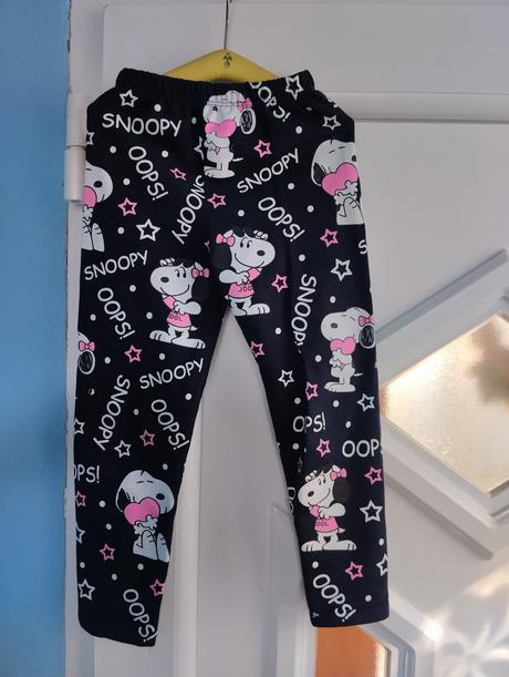 Leginy snoopy pre 5/6 ročné, 116