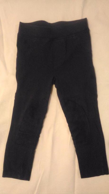 Tmavomodré legínky jazdeckého štýlu 86/92, lupilu,86