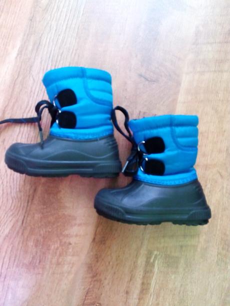 Modré čižmy v.21/22, lupilu,21