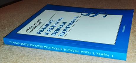 Predám učebnicu- pramene k právnym dejinám slovens, 