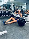 About fitness… 💪🏼don’t be afraid of heavy weights!!
