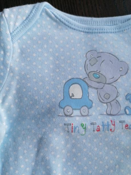 Modré body macko, f&f,74