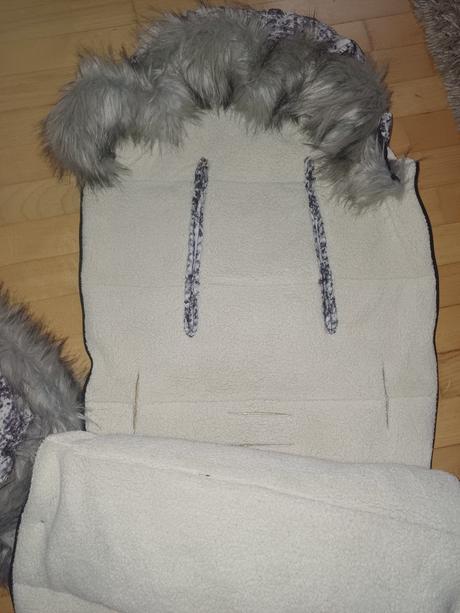 Zimný fusak + rukávnik, babymatex