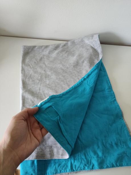 Bambusová deka letná bamboolik sivá+tyrkys, 