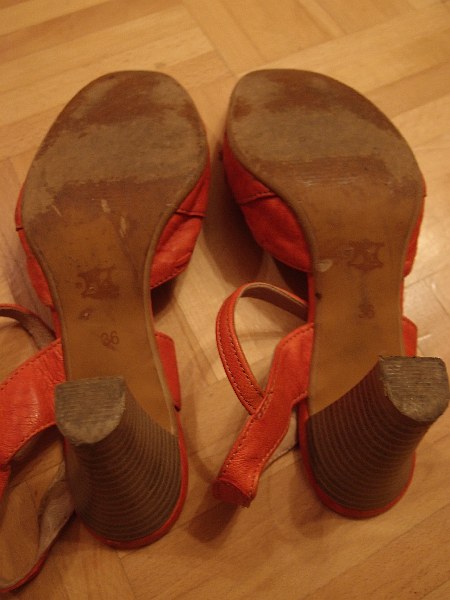 Kožené sandále, 36