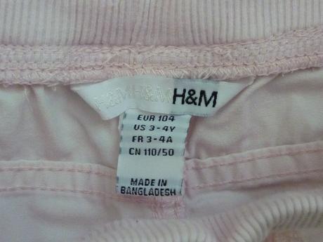 Nohavice, h&m,104