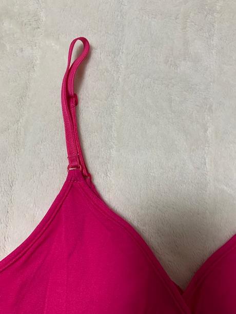 Cyklámenové tielko na ramienka zn. golde lady, m / s