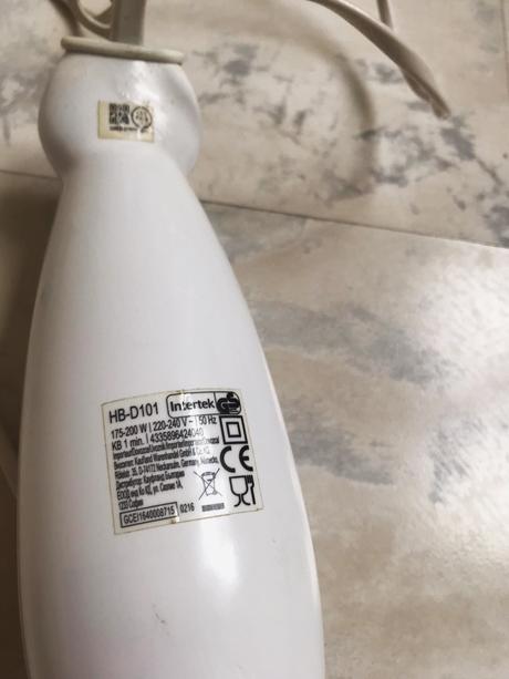 Tyčový ponorný mixér, 