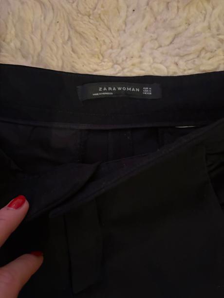 Zara čierne nohavice, zara,m