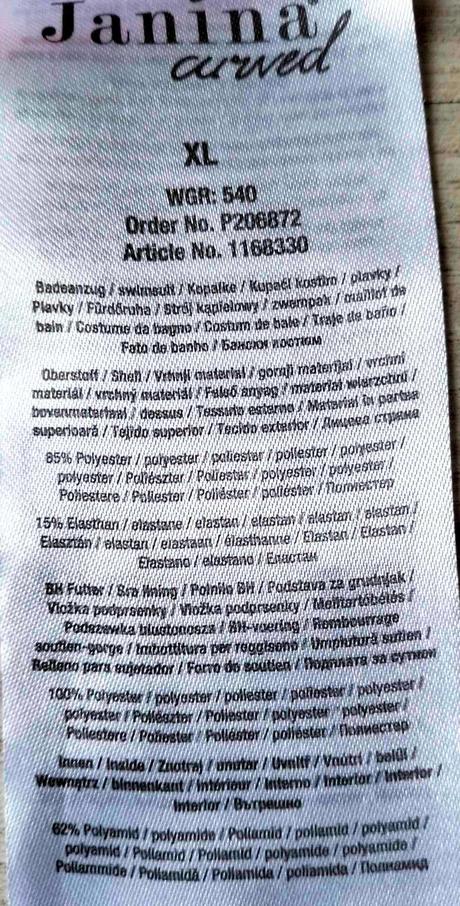 Jednodielne neónové dámske plavky janina, v. xxl, xl / xxl