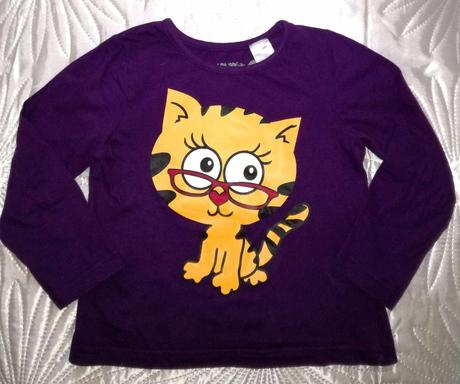Tričko s mačičkou, bonprix,104
