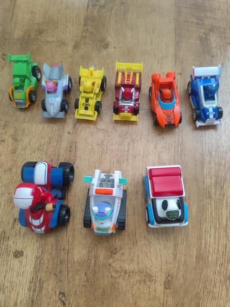 Autíčka paw patrol, 