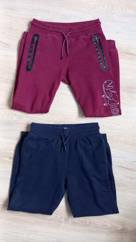 Teplaky 2 ks - bavlnene, c&a,134